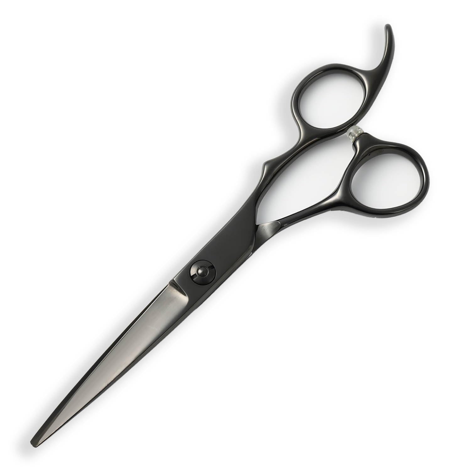 

DEEDS Japanese scissors manufacturer GTZ Black Titanium Scissors Hairdresser Barber Scissors Thinning [PF] (6.0 inches) /