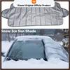 Dispositivo de Proteção contra Geada, Chuva Congelante e Sol para Cobertura de Neve de Para-brisa GM no Inverno e Protetor Solar Frontal no Verão.