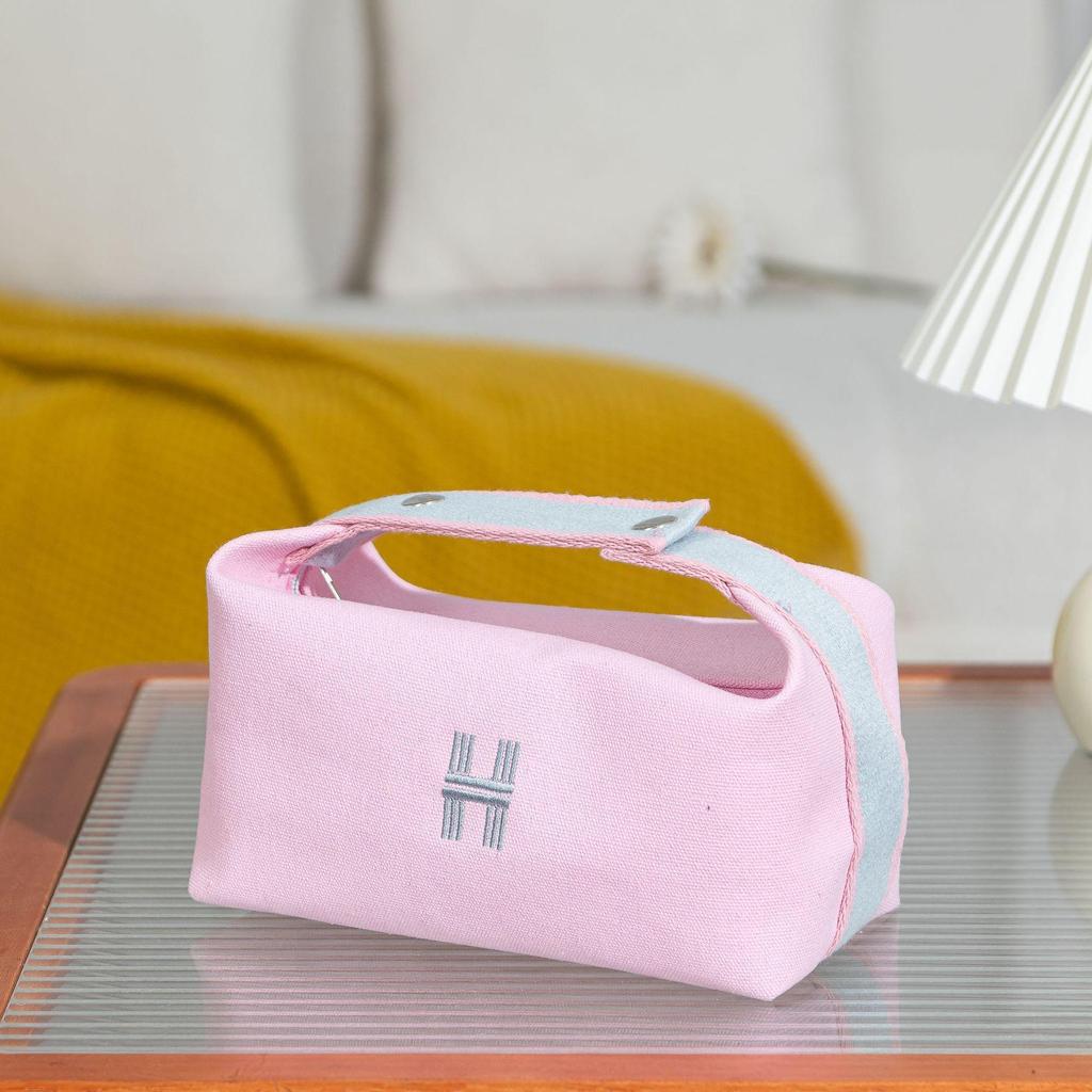 Damen High-End Tragbare Reise-Make-up- und Toilettenartikel-Tasche mit großem Fassungsvermögen