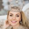 Bubble Crown Crown Beauty Pageant Crown Wedding Headdress High-end Hair Accessories High-end Jewelry