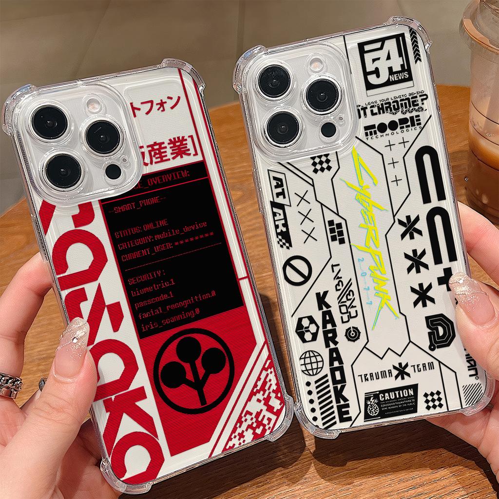 Edgerunners C-Cyberpunks Phone Case For Samsung Galaxy S25 S24 S23 S22 S21 S20 Note20 Edge FE Ultra Plus 4G 5G Anti Fall Cover