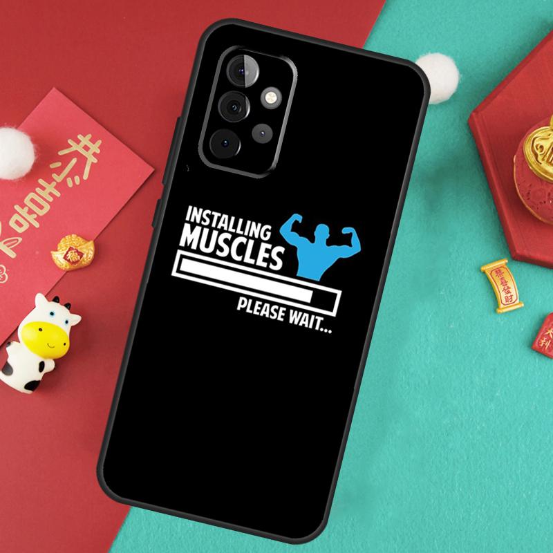 Bodybuilding Gym Fitness Quotes Case For Samsung Galaxy A56 A36 A26 A16 A06 A13 A33 A53 A15 A35 A55 A34 A54 A12 A32 A52 A17