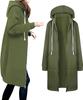 Newne Hooded Long Perfect for Fall and Plus Sizes Lightweight and Military Outdoor Mountain and Everyday Long Light Jacket Jacket Hooded Fits Over