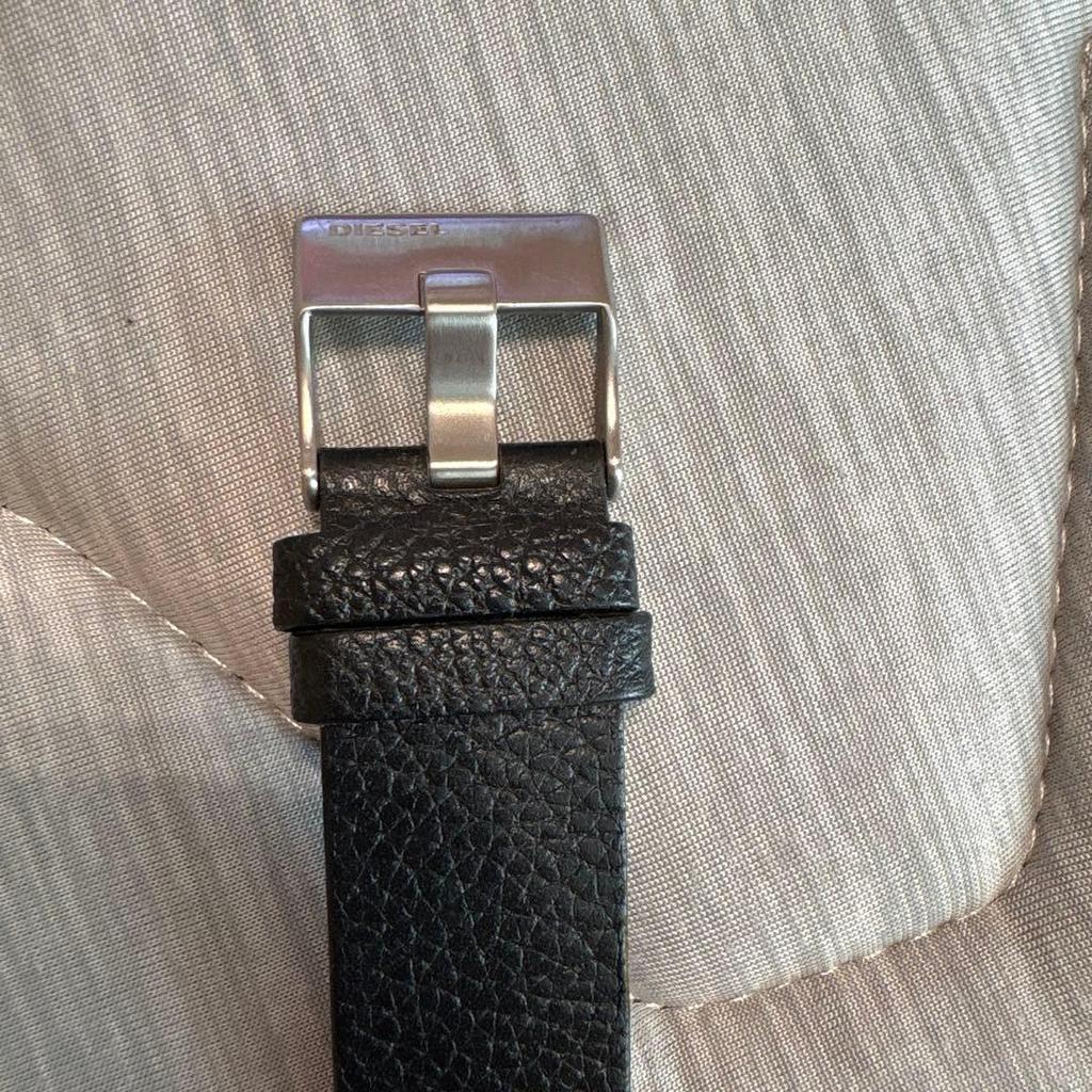 Used DIESEL Men's Watch Leather Belt