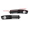 Front Bumper Fog Light Grill Fit VW Sharan 7M 2000-2010 W/ Foglight Hole