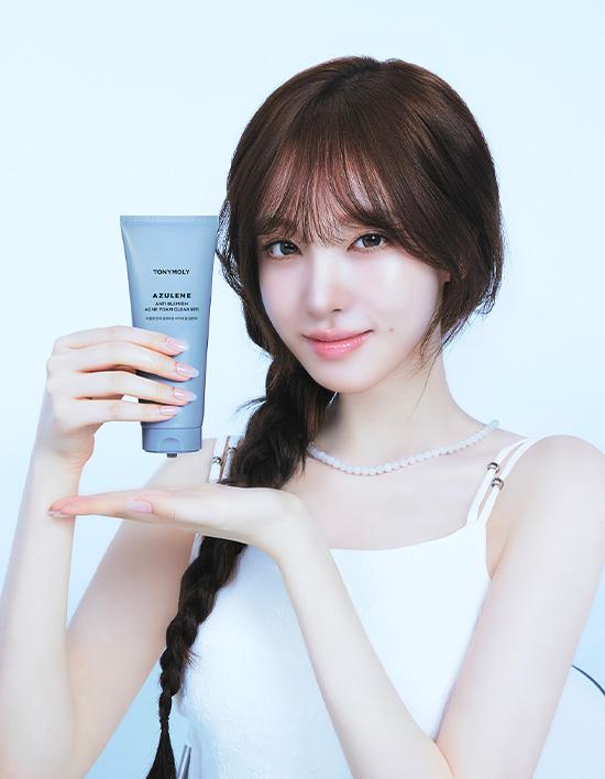Tony Moly Azulene Anti Blemish Acne Foam Cleanser 150ml