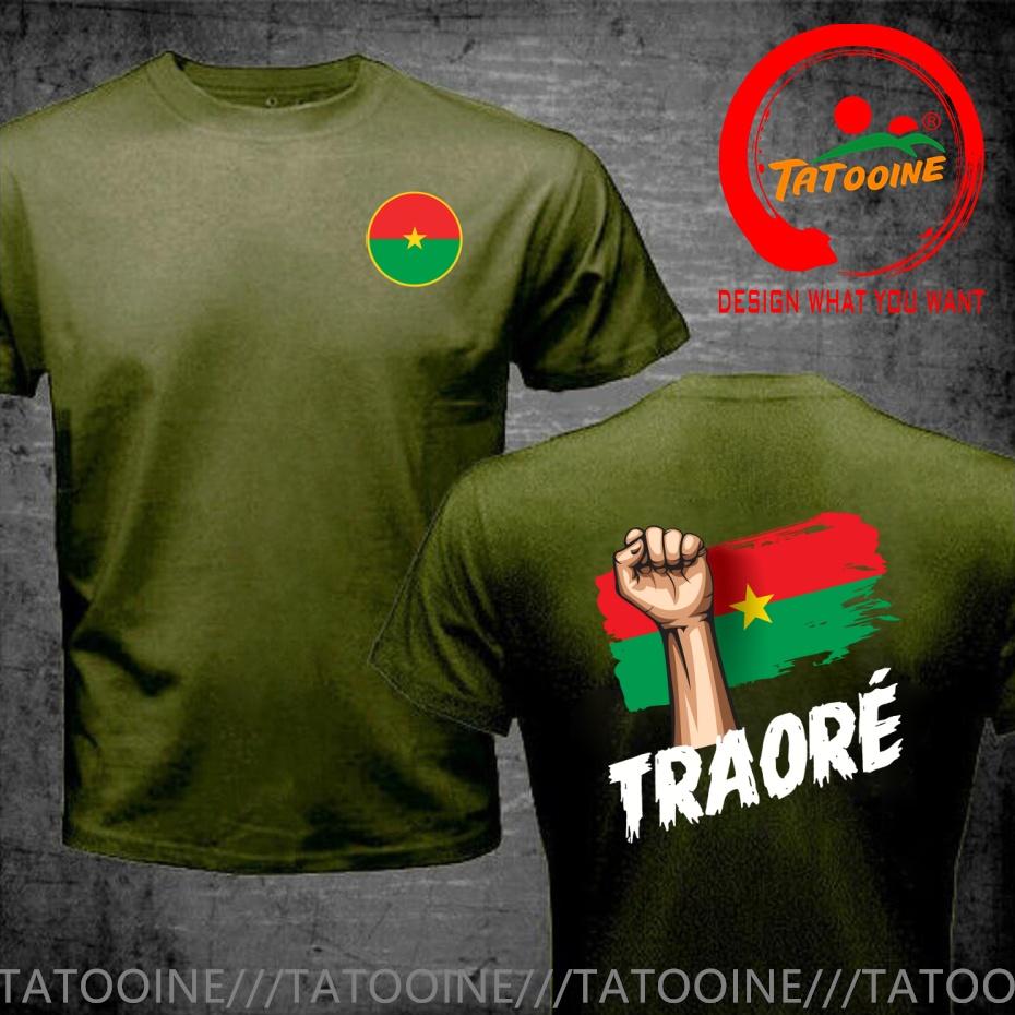 Funny Design Burkina Faso Ibrahim Traor Thomas Sankara Burkina Faso Flag African SRed Doublet Unisex Fashion Trendy Casual Cloth