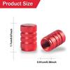 Aluminum Tire Valve Caps, Dustproof Caps, Universal Stem Covers For Cars, Bike And Bicycle, Trucks, Motorcycles Airtight Seal