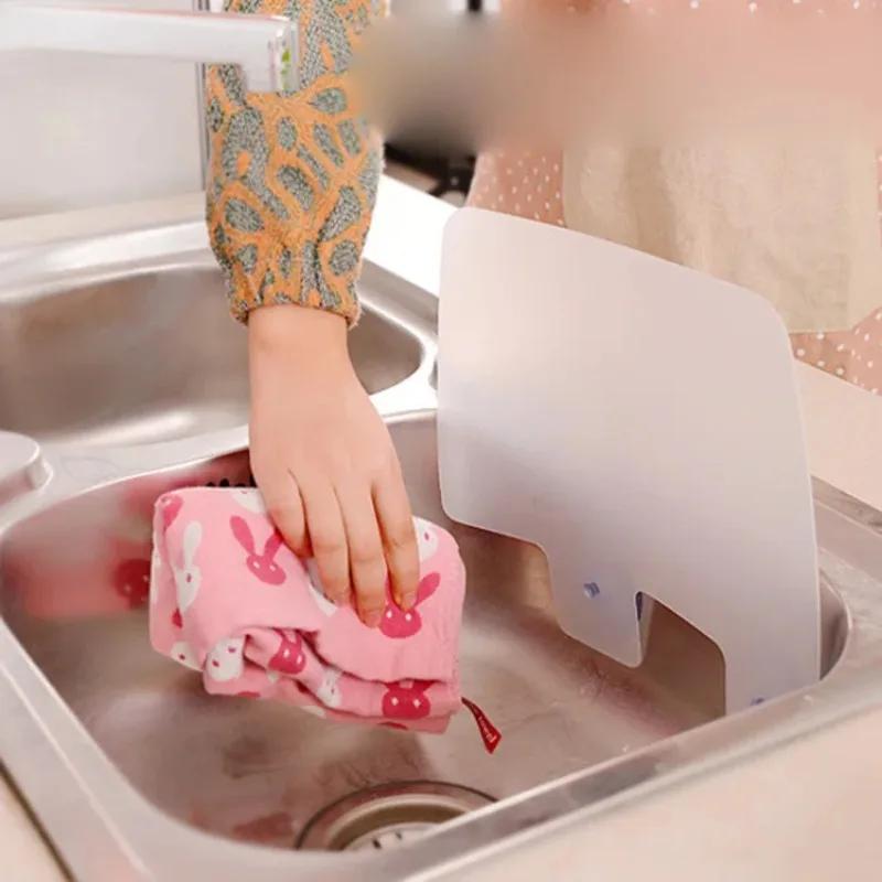 1 buc nou sosire chiuvetă de bucătărie apă stropire apărători cu fraier ecran impermeabil pentru vase fructe legume spălare anti-apă bord