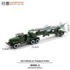 Tuoyi XCARTOYS alloy car model toy car Hongqi 2 ground to air missile transport vehicle Realistic appearance decoration collecti