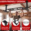 47 Inch Ceiling Mount Pull Up Bar Adjustable Height&Supports To 600 Lbs Indoor Chin-Up Bar for Home Gym and Strength Training