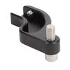 Neutral Gear Assist Kit Shifting Easier Al6063 Neutral Shift Auxiliary Bracket Mount Replacement for Touring 2018+ Black