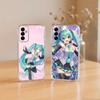 Cute Diva H-Hatsune M-Miku  Phone Case For SamsungA10,12,20,21S,30,31,40,50,51,52,70,71 Transparent Cover