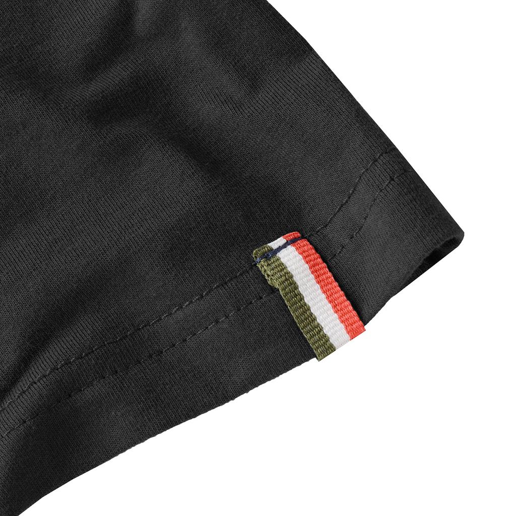 Aeronautica Militare Black T-Shirt Men' Crew-Neck Scoti001J508-34300