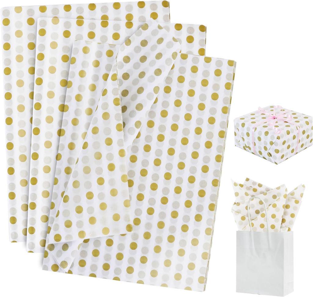 Decorative Tissue Paper: Bulk Gift Wrapping for Birthdays, Weddings, DIY Crafts, Holidays, and Flowers
