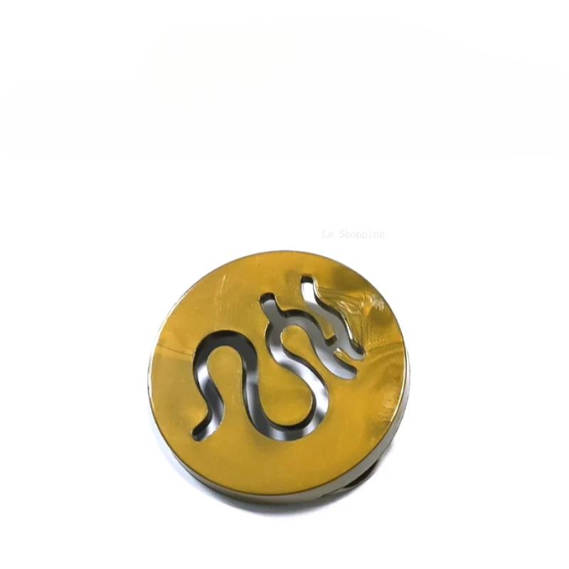 5.8cm Synthetic Resin Incense Seal Tools Lotus Dragon Longevity Pattern Mould/ Agarwood Sandalwood Powder  Ash Pressing Tool