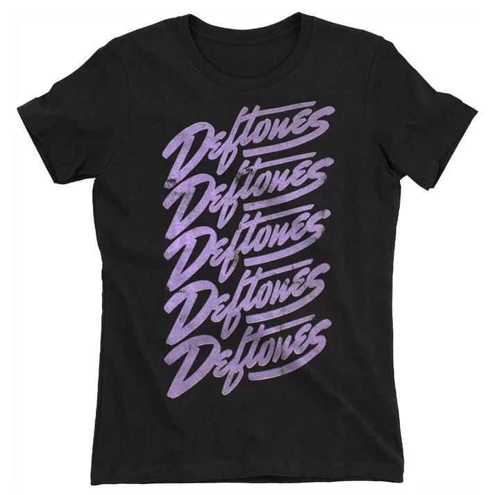 Deftones Around The Fur Men Women Printed T-Shirt Black Band Unisex Cotton Summer Street Harajuku Comfortable Oversized T Shirts