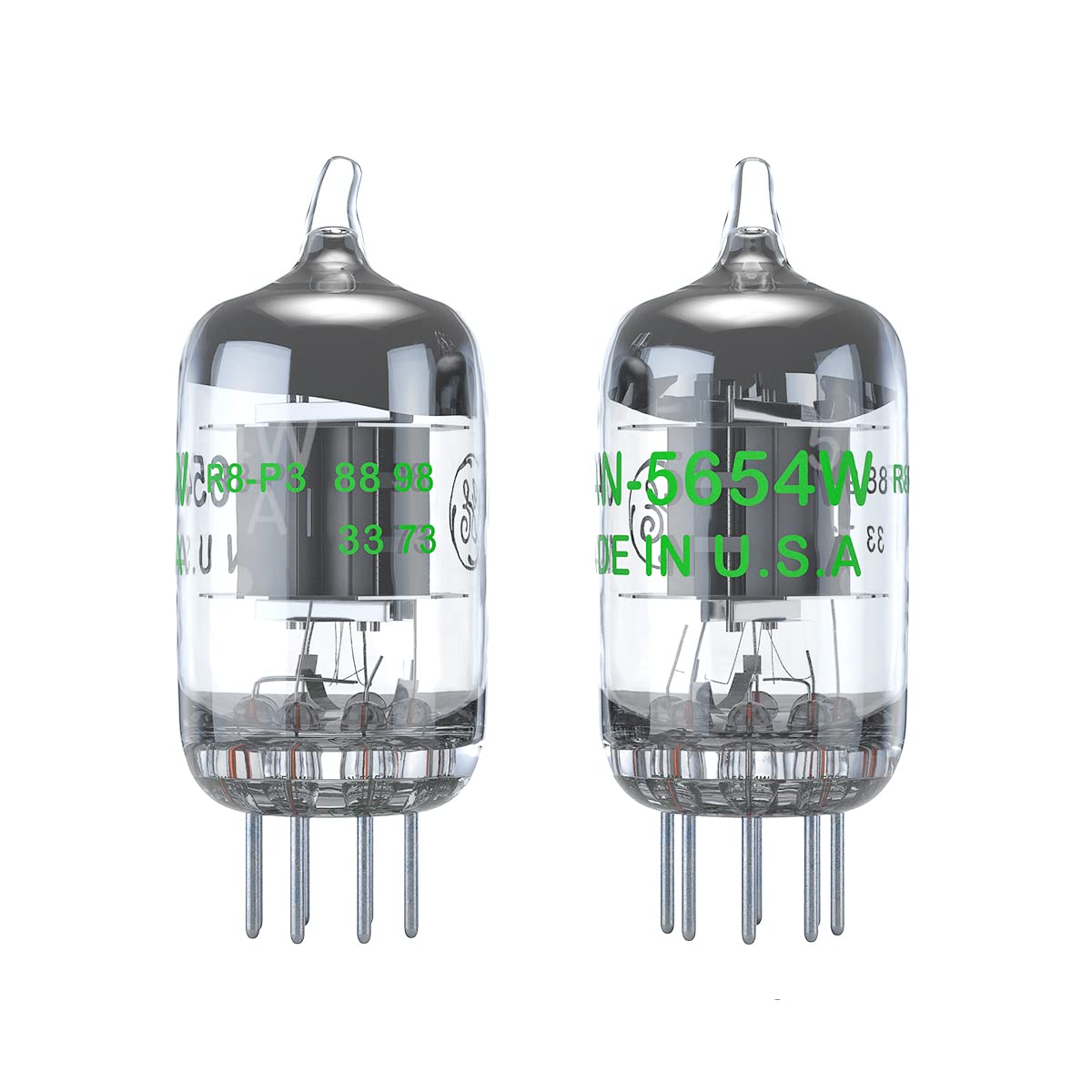 

Fosi Audio Vacuum Tube 5654W Compatible with EF95 Preamp Electronic Vacuum Tube Series Power Amplifier Grade Pairing Tubes Compatible with BOX 7-pin