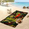 Asciugamano da Spiaggia Stampa Calcio Portogallo Asciugatura Rapida Super Assorbente Morbido Asciugamano da Bagno per Nuoto Spiaggia Viaggio Souvenir Regalo