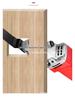Universal Angle Grinder Conversion Kit: Multifunctional Electric Chisel & Grooving Tool for Woodworking
