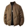 Men's Plus Size Fashionable Baseball Collar Jacket Fashionable Warm Down Jacket for Men
