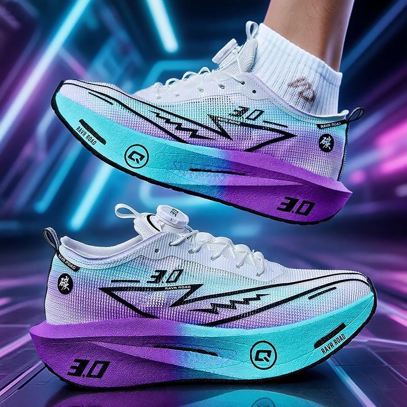 Primary and secondary school students carbon board running shoes professional competitive sports shoes physical education class lightweight