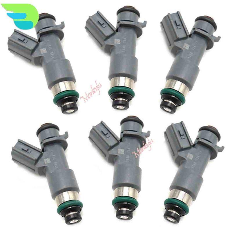 6PCS Fuel Injector For 2010 Honda Accord Crosstour 3.5L V6 16450-R70-A01