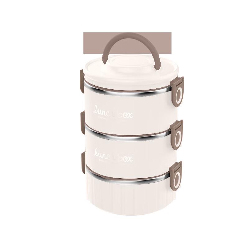 Portable 3-Layer Bento Lunch Box