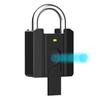 Smart Dormitory Cabinet Lock with 2 Key Electronic Password Lock IP65 Waterproof Fingerprint Padlock for Safety Bag Box Drawer