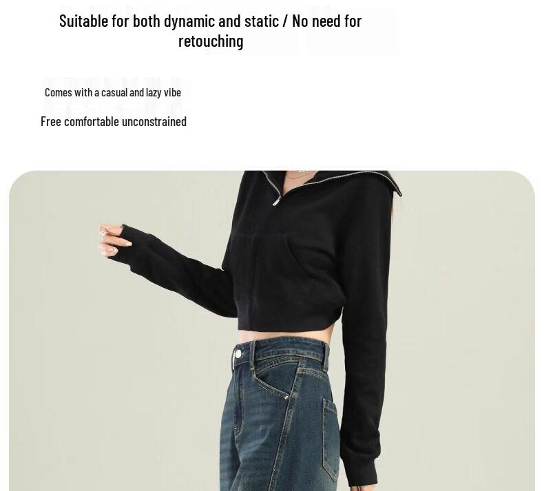 Women's 2025 Wide-Leg Fleece-Lined Jeans: Popular Loose-Fit, Plus Size, Autumn-Winter Style