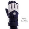 Guantes de Esquí de Invierno Unisex Resistentes al Agua Aislantes Térmicos Compatibles con Pantalla Táctil A prueba de Viento Antideslizantes Conducción Todo Clima Protección contra el Frío
