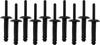 PLASTIC RIVETS 5.0x17.2MM 10PCS YT-35982 YATO