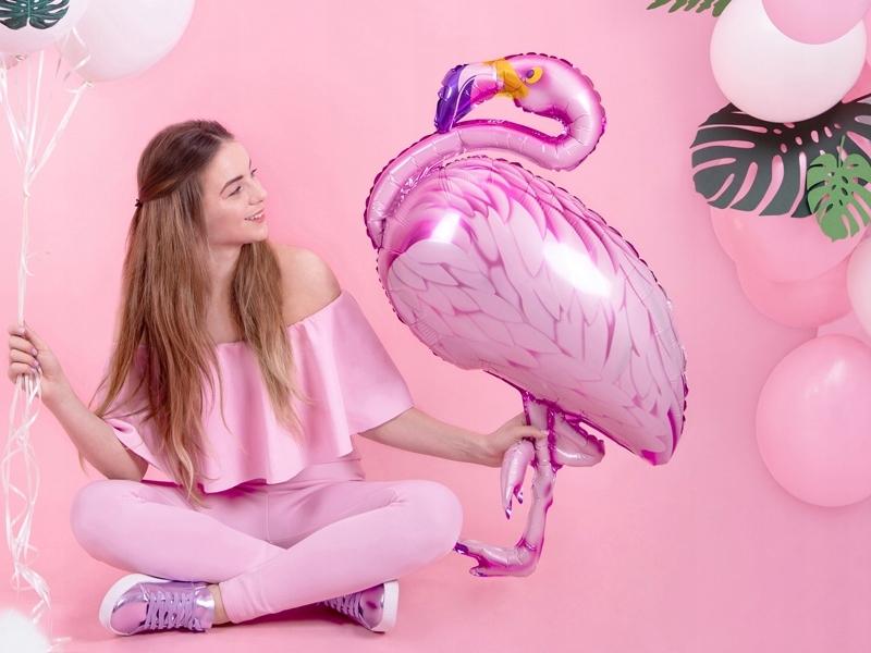 Flamingo Foil Balloon, Pink, 70X95Cm, 1 Piece
