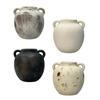 Vaso Ceramica Rustico Wabi Sabi Vaso Decorativo Fioriera Regalo Vaso Fiori Vaso Terracotta per Festa Ufficio Soggiorno Scrivania Casa