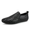 Scarpe Casual da Uomo in Pelle di Alta Qualità Marca WAERTA Estate Uomo Traspiranti Resistenti Scarpe da Guida da Uomo Morbide Leggere Taglia 39-45