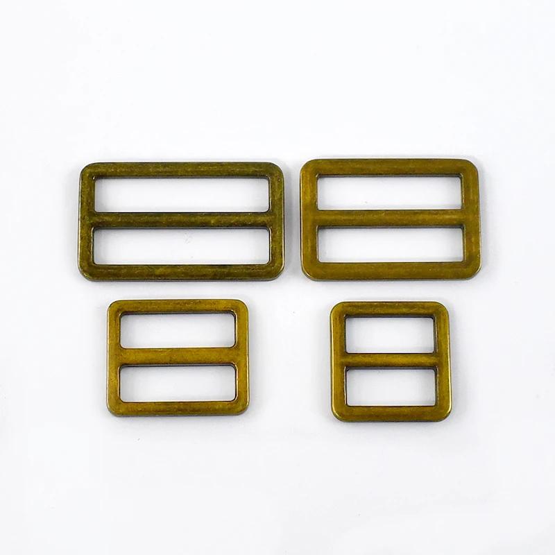 Meetee 20 stuks 20-50mm 16 kleuren metalen gesp webbing verstelgespen tasriem schuifring sluiting DIY leer hardware accessoires