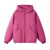 2025 Autumn/Winter Hooded Cotton-Padded Short Jacket - Casual Loose Fit Windbreaker with Drawstring