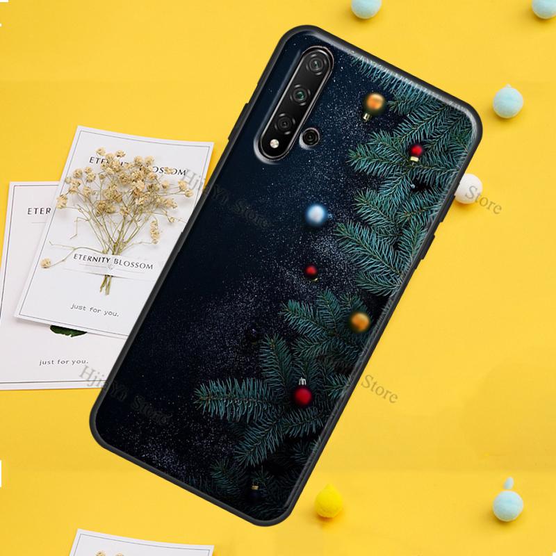 Merry Christmas Case For Huawei P30 P20 P40 P60 Pro P Smart Nova 9 5T Honor Magic 5 Lite X8 X9a 50 70 Cover