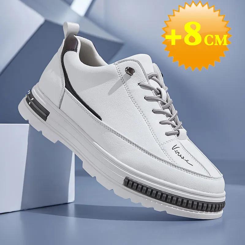 Fashion SYTK High quality Heightening Shoes Elevator Shoes Height Increase Shoes Men Insole Sneakers Sport Footwear