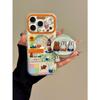 Childlike cute illustration windmill watering Miffy Rabbit is suitable for iphone17promax iPhone 15 mobile phone case 16