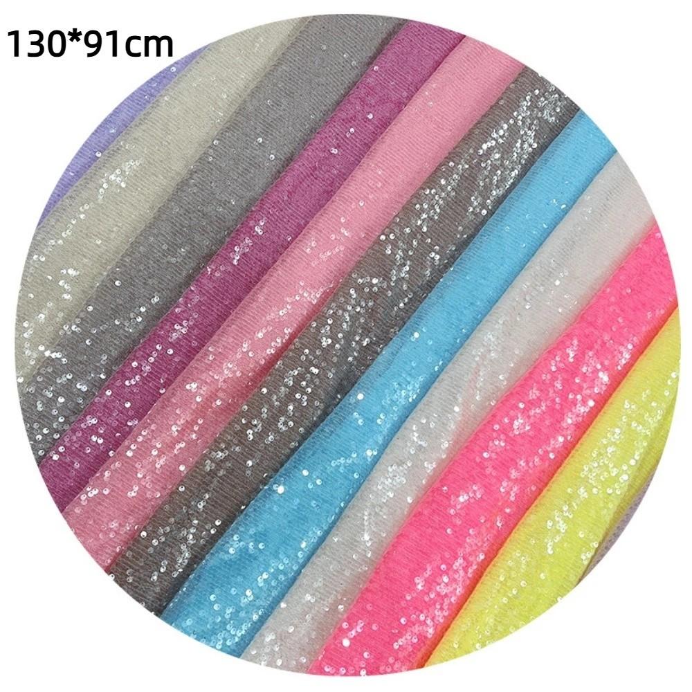 DIY 5mm Dense Glitter Fabric Sequin Embroidered Mesh Sparkle Fabric Bead Lace Material Stage Costumes