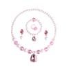 Comerț exterior transfrontalier copii coadă de sirenă fete set colier brățară inel cercei accesorii fetiță