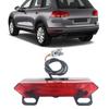 Rower Elektryczny Tylna Lampa Ostrzegawcza Wodoodporna LED Część do Motocykli Skuterów Łatwa Instalacja