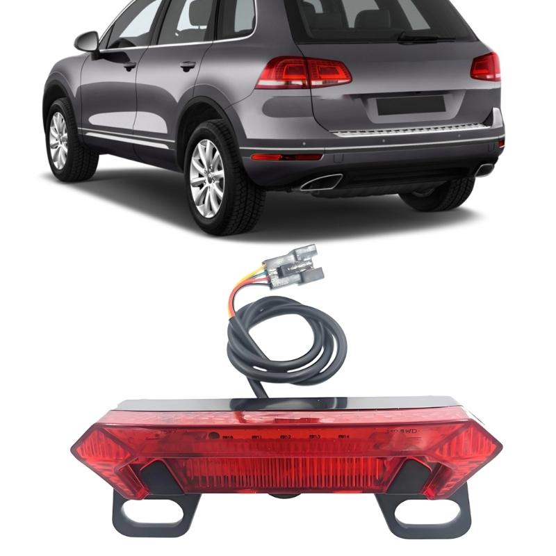 Rower Elektryczny Tylna Lampa Ostrzegawcza Wodoodporna LED Część do Motocykli Skuterów Łatwa Instalacja