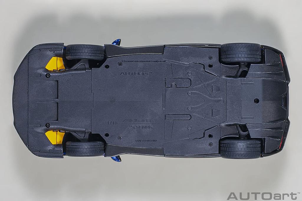 AUTOart McLaren Senna Metallic Blue Finished Product 76079 1/18