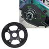 42T Sprocket Aluminum Alloy Chainring Electric Bicycles Chainwheel with Cover Middle Motor Chain Wheel Chainring Enduring