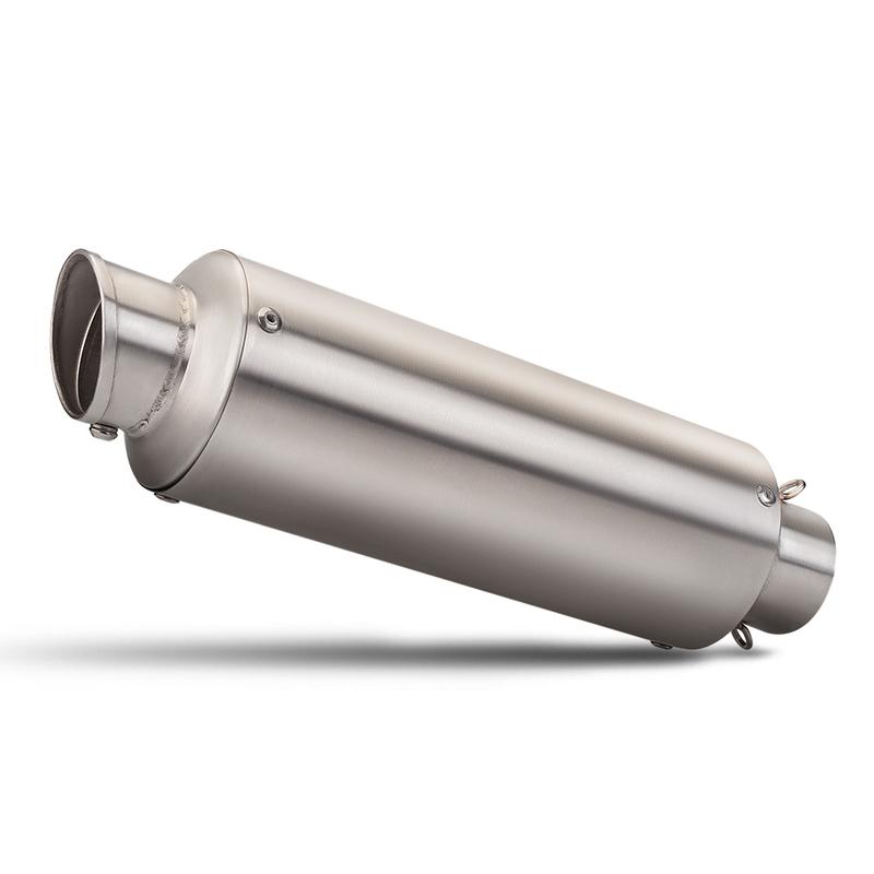 Universal 51mm Motorcycle Exhaust Muffler Escape For R1 Cbr250rr Z250 Gsxr150 TS