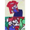 Kaitakufamily Super Mario Kids Pajamas Short Sleeve Half Pants Summer