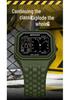 SANDA Unisex Fashion Square Multifunctional Wristwatch – Waterproof, Alarm, Electronic Timer.