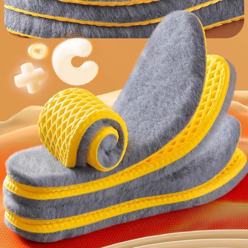 Winter Warm Insoles with Fleece and Thickened Cold-proof Insoles
